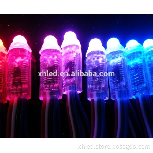 Miracle Bean brand DC5V 0.3W 12MM rgb led pixel lights string